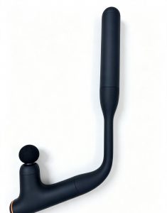 Ergonomic Curved Handle Percussion Massage Gun