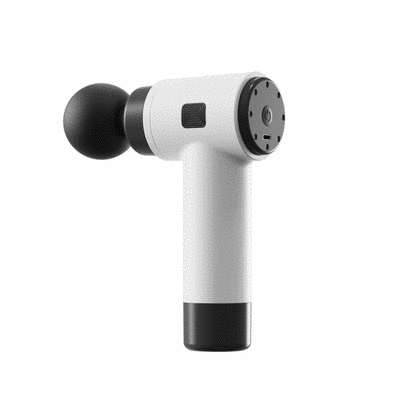 Elegant Massage Gun - White/Rose Gold