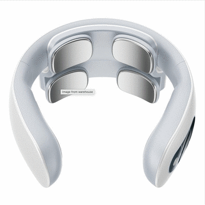 U-Shaped Cervical Massager - White