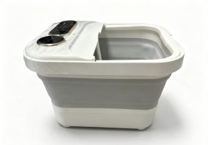 Deep Foot Spa Bath Massager with Rolling Kneading and Heat