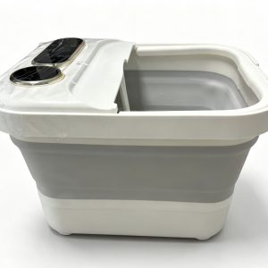 Deep Foot Spa Bath Massager with Rolling Kneading and Heat