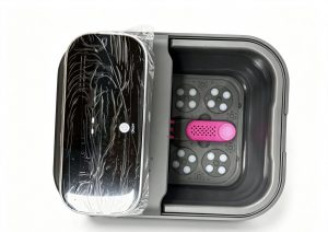 Foldable Electric Foot Spa Bath with Kneading Massage and Heat