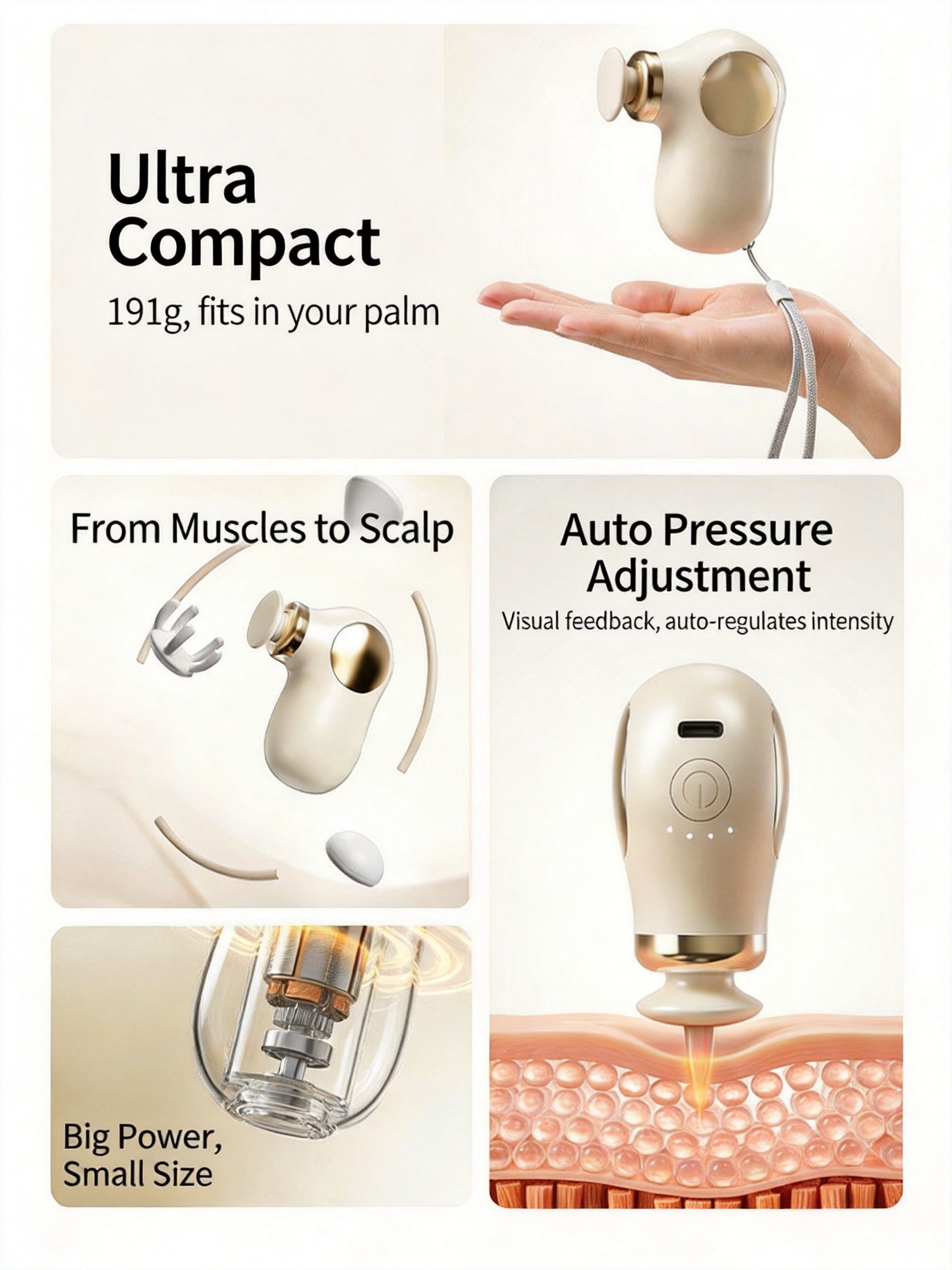 Only 191g - Fits in Your Palm