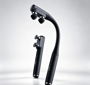 Long-Handle Dual-Head Percussion Massage Gun | OEM/ODM Factory