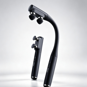 Long-Handle Dual-Head Percussion Massage Gun | OEM/ODM Factory
