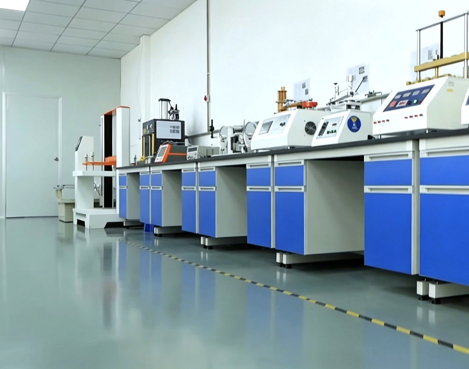 In-house testing and QC laboratory